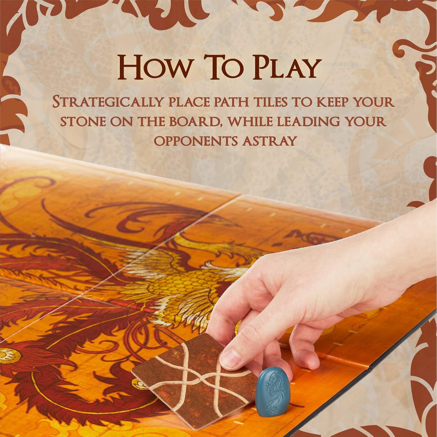 Calliope Tsuro - The Game of The Path - A Family Strategy Board Game For Adults and Kids 2-8 Players Ages 8 & Up - Image 3