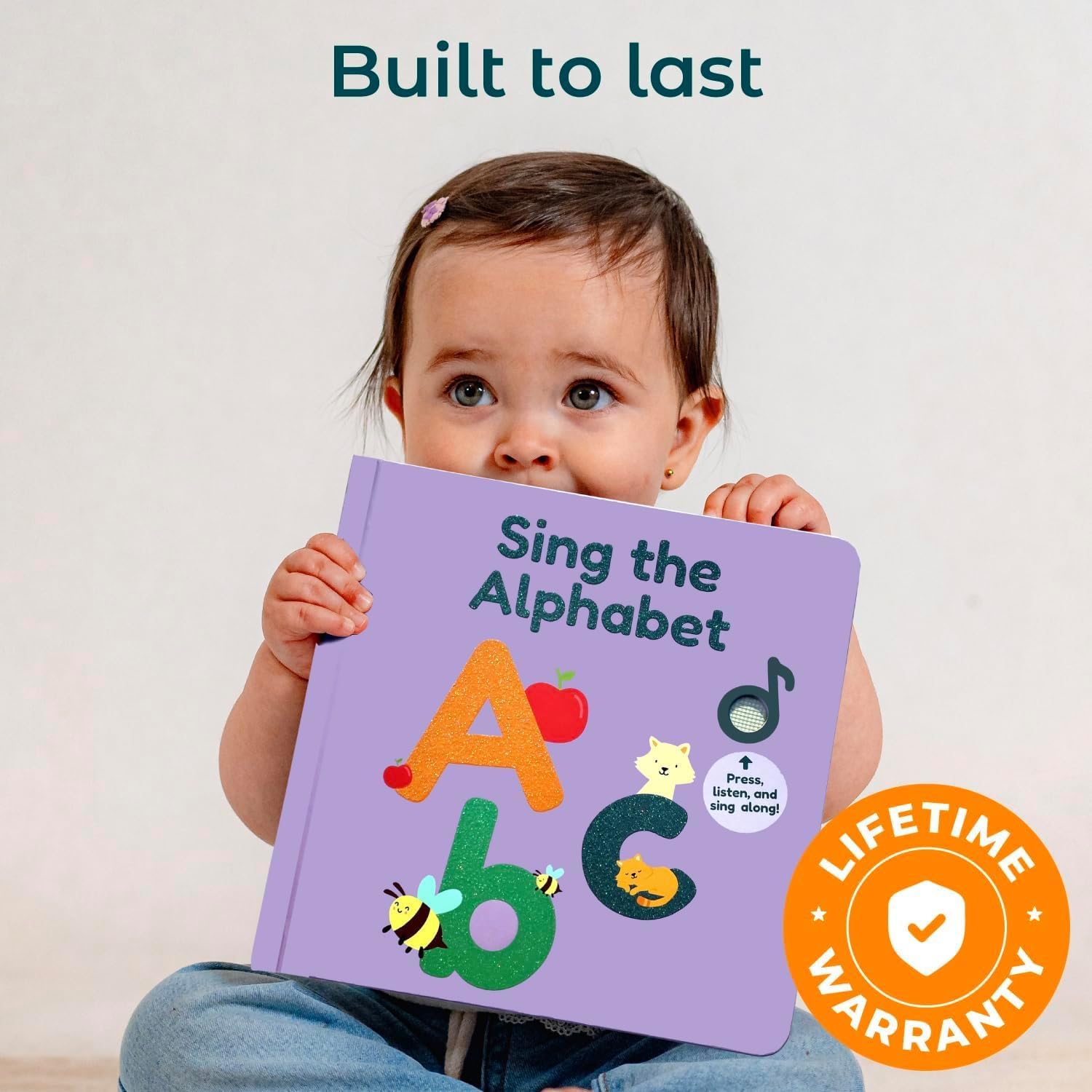 Cali's Books Alphabet Book for Toddlers 1-3 - Learn ABC, Musical Books for Kids, Interactive Talking Baby Toddler Sound Book, Educational Song Learning Toys, Singing and Speech Music Toy for Babies - Image 6