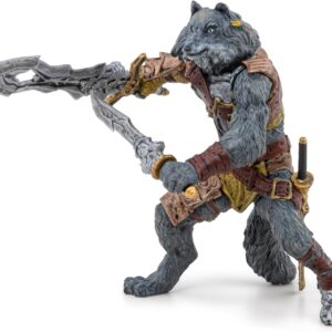 Papo – Realistic Mutant Wolf Figure – Ages 3+ – Fantasy & Medieval Collection – Creative Play Fantasy Creature – Gift Idea Toy for Girls and Boys – 4.4 in X 3.1 in X 3.7 in
