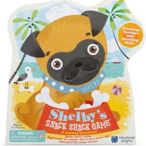 Educational Insights Shelby’s Snack Shack – Toddler Board Games for Kids 4-6, Preschool Fine Motor Skills Toys for Toddlers, Turn Taking Kids Games, Early Math Learning Game, Counting Skill Game