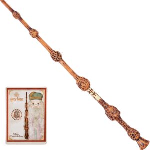 Wizarding World Harry Potter, 12-inch Spellbinding Albus Dumbledore Magic Wand with Spell Card, Easter Basket Gifts, Kids Toys for Ages 6 and up