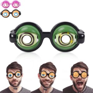 Funny Glasses for Adults Crazy Googly Eye Glass Silly Sunglass With Blinking Eyeball On Them Novelty Eyeglasses