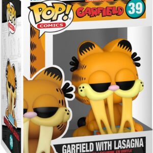 Funko Pop! Comics: Garfield– Garfield with Lasagna Pan – Collectable Vinyl Figure – Gift Idea – Official Merchandise – for Kids & Adults – Cartoons Fans – Model Figure for Collectors and Display
