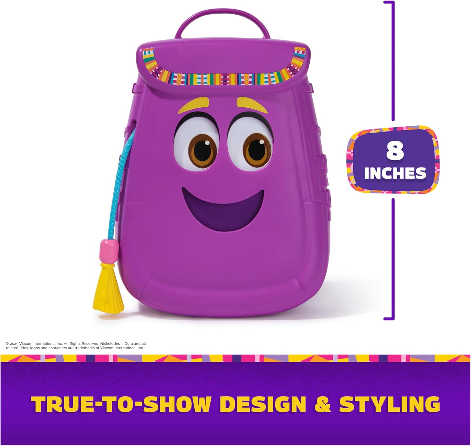 Dora, My Adventure Backpack, with Explorer Accessories‚ Toy Binoculars, Map & Compass, Kids Toys for Girls & Boys Ages 3 & Up - Image 7