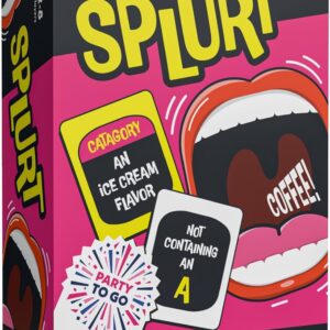 Gamewright – Party to Go – Splurt – Think Fast