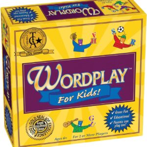 Wordplay for Kids — A Fast-Paced, Award-Winning Game Filled with Fun Word Challenges — Great for The Whole Family, Ages 6 & Up