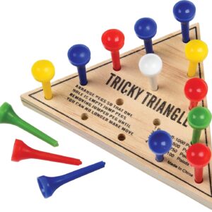 U.S. Toy Tricky Triangle Game – Travel Games, Assorted, MU845