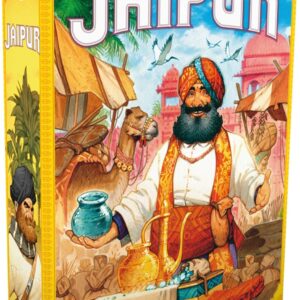 Jaipur Board Game – 2-Player Trading Card Strategy for Adults & Families, Fast-Paced Merchant Duel, Adult Board Games, Fun for Adults, 2 Players, Ages 10+, 30 Minute Playtime
