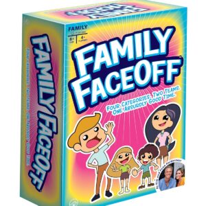 Faceoff Fun Active Game Meant to Get You Moving with The Holderness Family – Best for Rainy Day Play