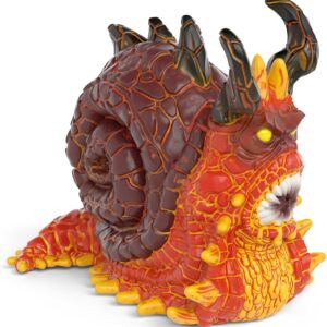 Schleich Eldrador – Lava Snail Figurine – Monster Animal Toys for Boys and Girls – Beast Creature Figures for Ages 7+ | 70851