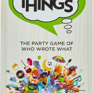 Mattel Games the Game of Things Party Board Game for Teens, Adults, Family Nighs & Parties, Includes Erasable Boards & Wet Erase Markers