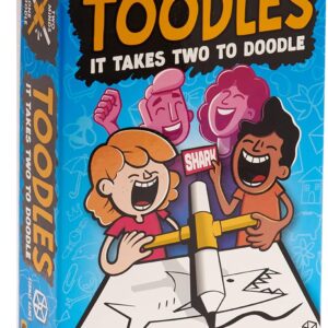Toodles Party Game – Hilarious Drawing Game for Game Night! Cooperative Game, Fun Family Game for Kids & Adults, Ages 8+, 3-10 Players, 15-20 Minute Playtime, Made by Format Games