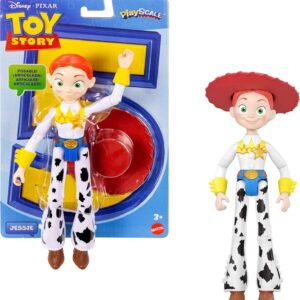 Mattel Disney and Pixar Toy Story Action Figures 7 Inch Playscale Key Characters, 8 Plus Posable Joints with Movie Accurate Design