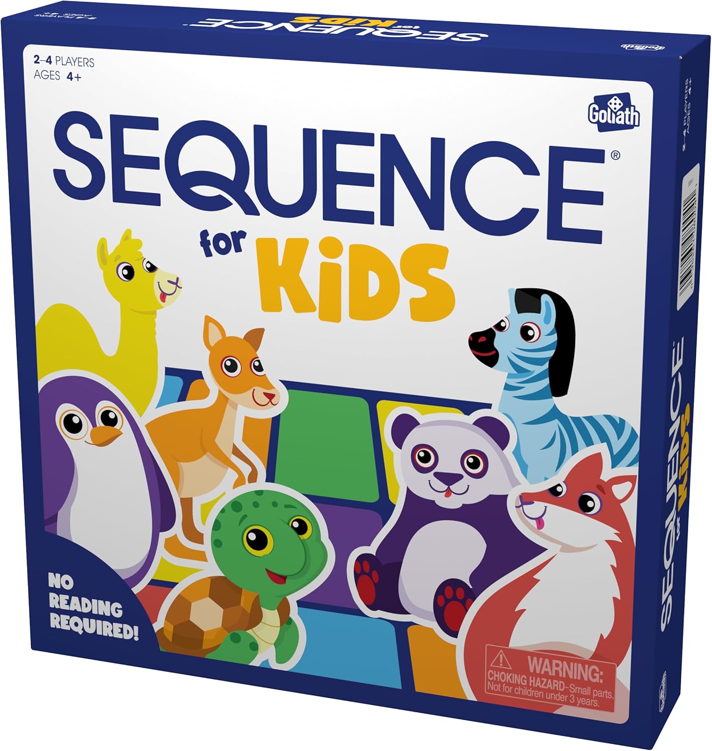 Jax SEQUENCE for Kids -- The 'No Reading Required' Strategy Game by Jax and Goliath, Multi Color, 11 inches (2-4 players) (Packaging May Vary) - Image 6