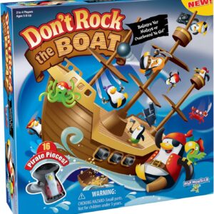 Don’t Rock the Boat Board Game-Kids Games, Family Games for Kids and Adults, Board Games for Family Night, Multi-Player Board Games, Builds Hand & Eye Coordination, Balancing Toy, Ages 5+