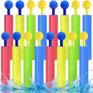 16 Pack Water Guns for Kids, Foam Water Blaster Soaker Squirt Guns for Kids & Adults, Summer Outdoor Pool Beach Toys, Party Favors, Family Games