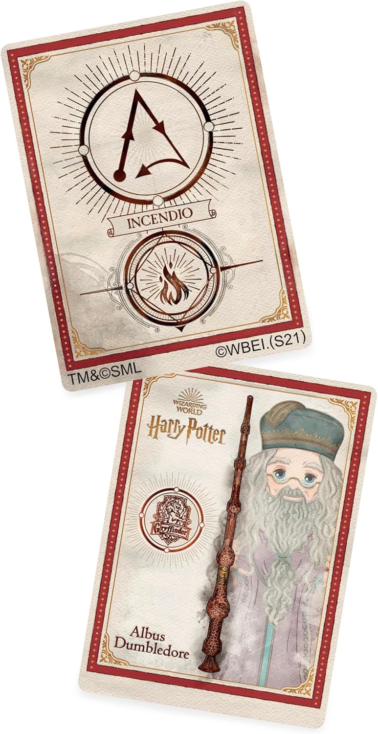 Wizarding World Harry Potter, 12-inch Spellbinding Albus Dumbledore Magic Wand with Spell Card, Easter Basket Gifts, Kids Toys for Ages 6 and up - Image 5