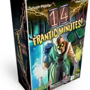 14 Frantic Minutes – Thrilling Puzzle Chase Game – Escape 7 Locked Rooms in 14 Minutes – Solo & Cooperative Play for Kids & Adults – Mystery, Strategy, and Fun for Age 8+!
