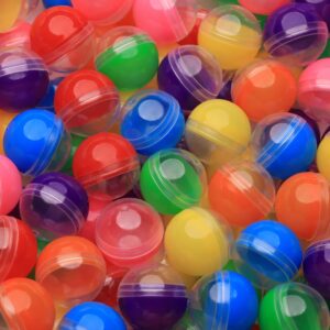Entervending Capsule Vending Machine – Small Round Capsules Empty 50 pcs 1.1 inch (28mm) – Capsules Bulk Party Favors Containers – Easter Basket Stuffers Gifts Pinata Stuffers DIY Craft Supplies