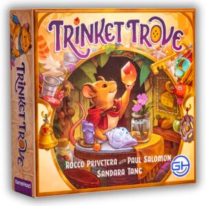 GameHead Trinket Trove, A Strategic Set Collection Card Game, Collect & Trade Shiny Treasures, 2-6 Players, Ages 10+, 30 Minute Play Time, Fun and Travel Friendly