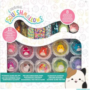 Horizon Group USA SLIMYGLOOP Mix’Ems, Scented Slimes with Mixins, Sensory Toys for Kids, Squishmallows