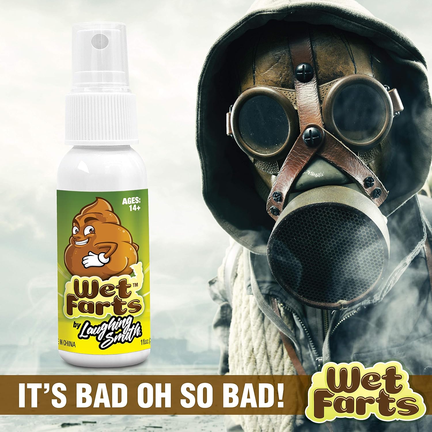 Laughing Smith - Wet Farts - Potent Stink Spray - Extra Strong Stink - Hilarious Gag Gifts & Pranks for Adults or Kids - Prank Stink Stuff - Non Toxic - Smells Like Really 'Bad' Gas - Image 6