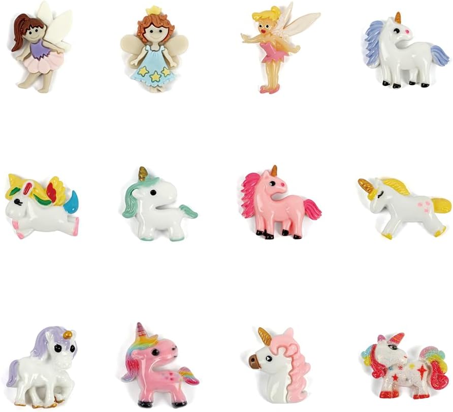 Gamerside Fairy Unicorn Digging Toys for Kids - Premium Excavation Kit,Magical Treasure Hunt Kit with 12 Set, Fairy Unicorn Toys for Girls Party Birthday Gift - Image 3