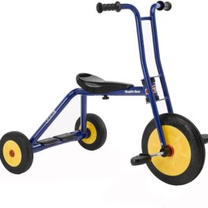 Italtrike Atlantic Medium 12″ Outdoor Tricycle for Toddlers and Kids, Superior Engineering, Strong & Durable, Easy Assembly, Adjustable Seat, Bold Finish, Ages 3-5 (Blue)