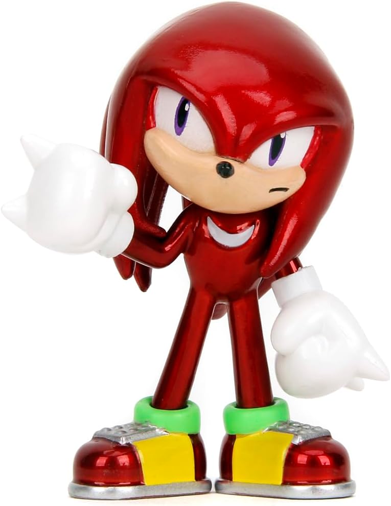 Jada Metalfigs Sonic the Hedgehog 4-Pack, Sonic, Tails, Knuckles, Shadow, 2.5” Die-Cast Figures - Wave 1, Ages 8+ - Image 9
