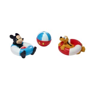 The First Years Disney Mickey Mouse Squirties Baby Bath Toys – Squishy Toddler Toys for Bath, Pool, and Everyday – 3 Count