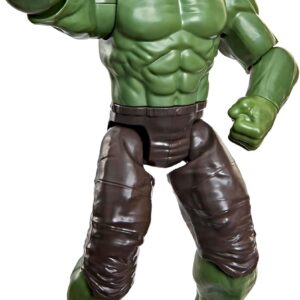 Marvel Spider-Man: Brand New Day Titan Series Hulk Action Figure, 11.7-Inches, Super Hero Toys for Kids, Ages 4+