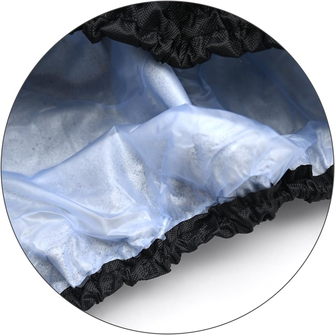 MDEOOSKY Trampoline Spring Cover 600D Small Trampoline Replacement Pad Thickened Oxford Cloth Easy to Installation Trampoline Safety Pad Parts for Home Indoor - Image 3