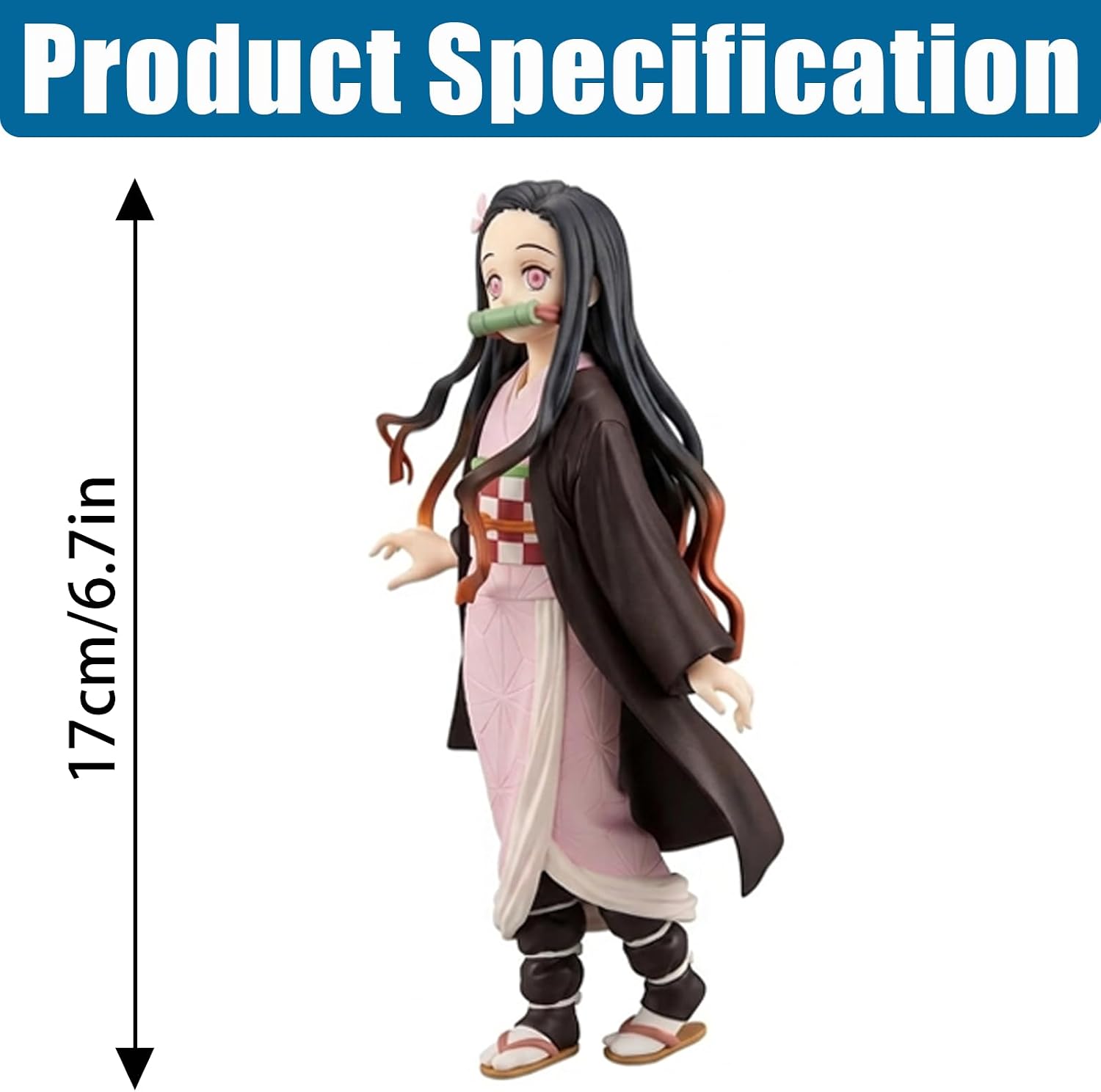 6Pcs Demon Anime Figures Set, Slayer Characters for Anime Fans and Kids (Standing Pose) - Image 2