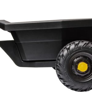 Trailer for 12V Kids Ride On Car Truck with Remote Control, Spring Suspension, LED Lights, AUX Port, Music (Trailer Only)