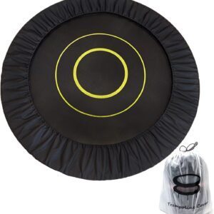 Mini Trampoline Spring Cover 36 38 40 48 54 Inch Small Trampoline Replacement Pad 600D Thickened Oxford Cloth Easy to Installation Kid Trampoline Safety Pad Parts, for Indoor Fitness