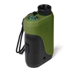 Jetfree Kids Adventure Compact Monocular-Multi-Functional with Compass, LED Signal Light, Telescope Infrared Rays|Small Easy to Carry for Bird Watching,Camping,Hiking,Hunting,Sports Games Concerts