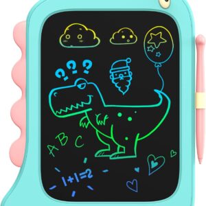 ORSEN 8.5 Inch Doodle Board Drawing Tablet – Dinosaur Toy Gift for Kids 3-7 Years Old