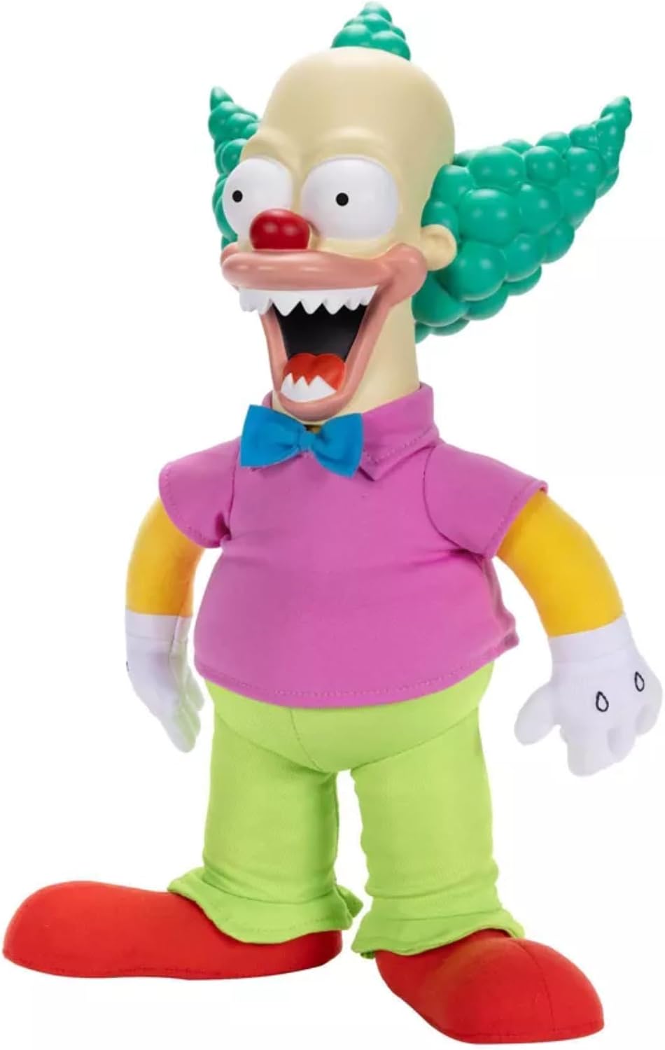 Disney The Simpsons Talking Krusty Doll Plush, 16-Inches Tall Good and Evil Krusty Pull String Doll Toy, from The Classic Treehouse of Horror III Episode - Image 3