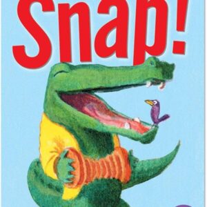 eeBoo: Snap Playing Card Game, 36 Cards with Snappy Rhymes, Fast-Paced Matching Fun, Screen-Free Play, for Ages 5 and up