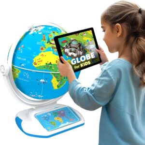 PlayShifu Orboot Earth Explorer – Interactive AR Globe for Kids Ages 4+ | 400+ Wonders, 1000+ Facts | Constellation Mode, Games & Magic Stylus | Educational STEM Toy for Future Scientists