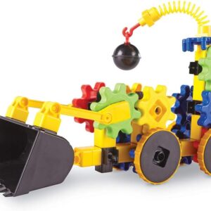 Learning Resources Gears WreckerGears, STEM Activities, Fine Motor Skills, Toddler Explorer Kit, Science and Construction, Boys and Girls Gifts, 47 Pieces, Ages 4 and Up