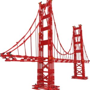 K’NEX Architecture: Golden Gate Bridge – Build IT Big – Collectible Building Set for Adults & Kids 9+ – New – 1,536 Pieces – Over 3 Feet Long – (Amazon Exclusive)