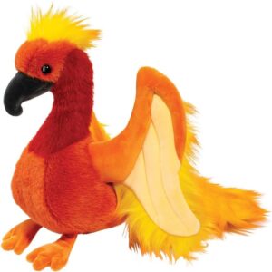 Douglas Cayenne Phoenix Plush Stuffed Animal – 13-Inch Soft & Colorful Mythical Phoenix Plush Toy for Kids, Toddlers & Fantasy Lovers