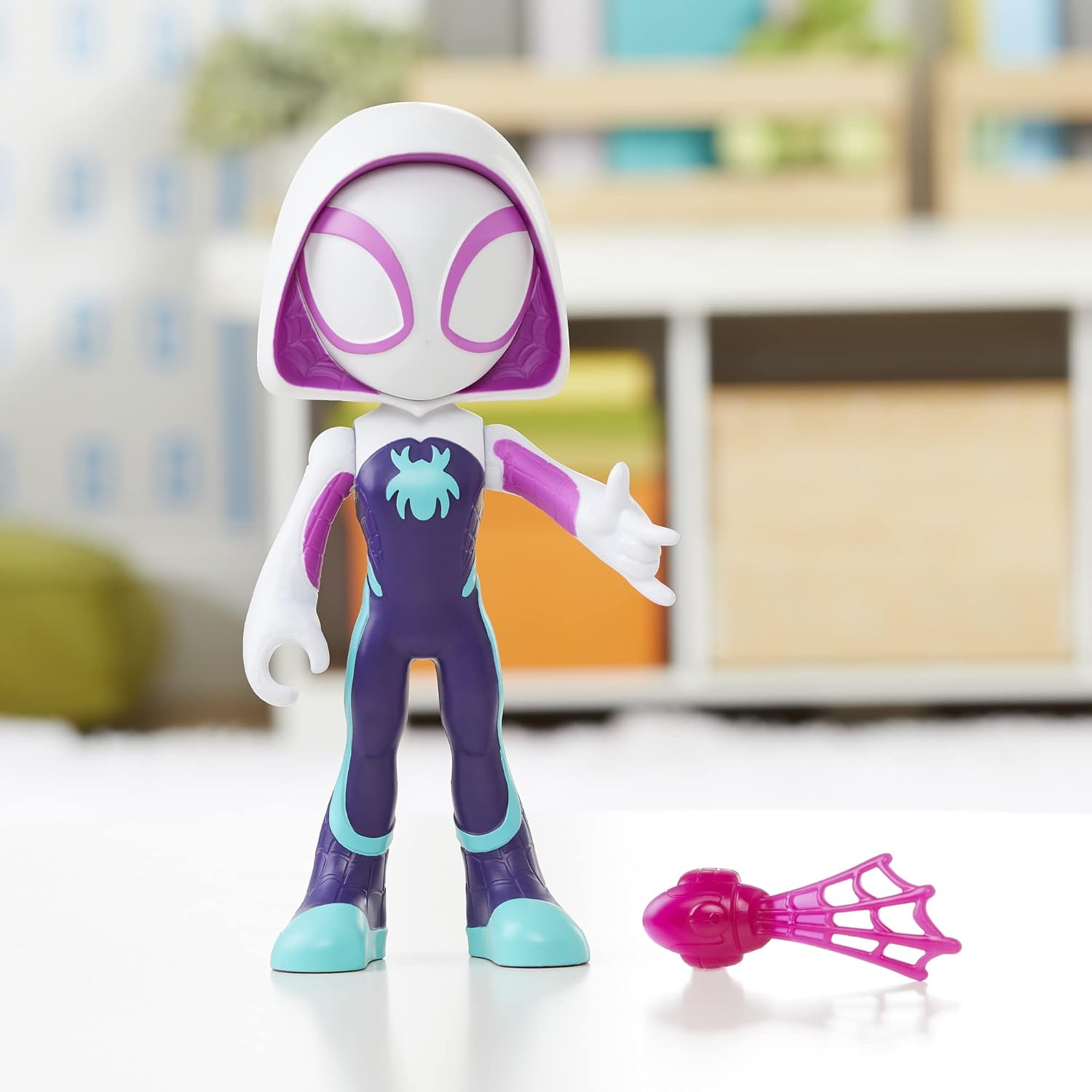 Spidey and his Amazing Friends Supersized Hero Multipack, 3 Large Action Figures, Marvel Preschool Super Hero Toy, Ages 3 and Up, 9 Inches (Amazon Exclusive) - Image 8