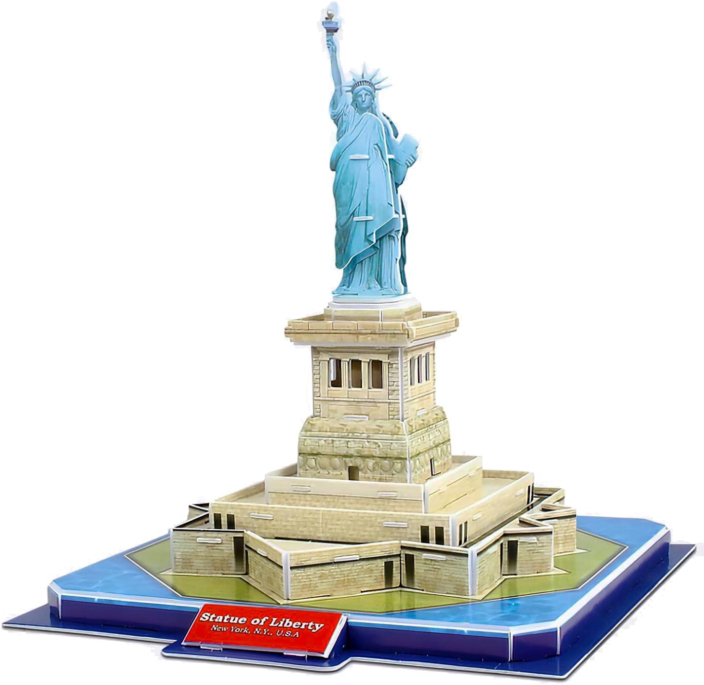 3D Puzzle Statue of Liberty - DIY Architecture Building Model Kit | Realistic Replica, No Glue | Educational Toy for Kids & Adults | New York Landmark Decor - Image 2