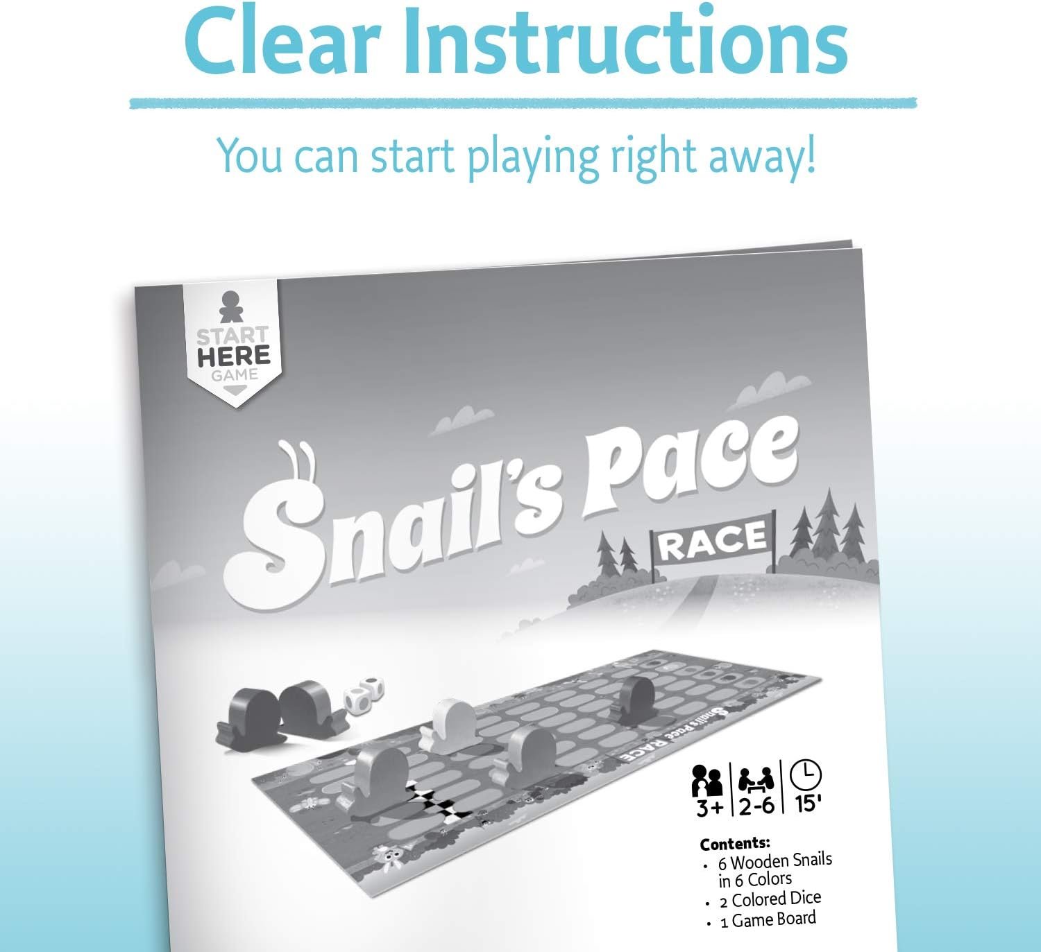 Ravensburger Snail's Pace Race Game for Age 3 & Up - Quick Children's Racing Game Where Everyone Wins! - Image 4