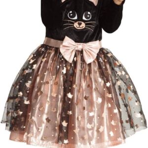Wizland Girls Cute Cat Costumes Cat Cosplay Suit, Christmas Birthday Gift for Girls