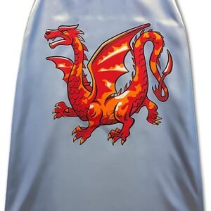 Liontouch – Amber Dragon Knight Cape | 3-8 Years – One Size Fits All | Medieval Pretend Play Toy Cloak for Boys Ready for Adventure | Roleplay, Dress Up, Fancy Dresses & Royal Costumes for Kids | Dragon-Themed Cloak Inspired By Medieval Legends | Role Play, Costume Adventures & Kingdom Fun For Boys