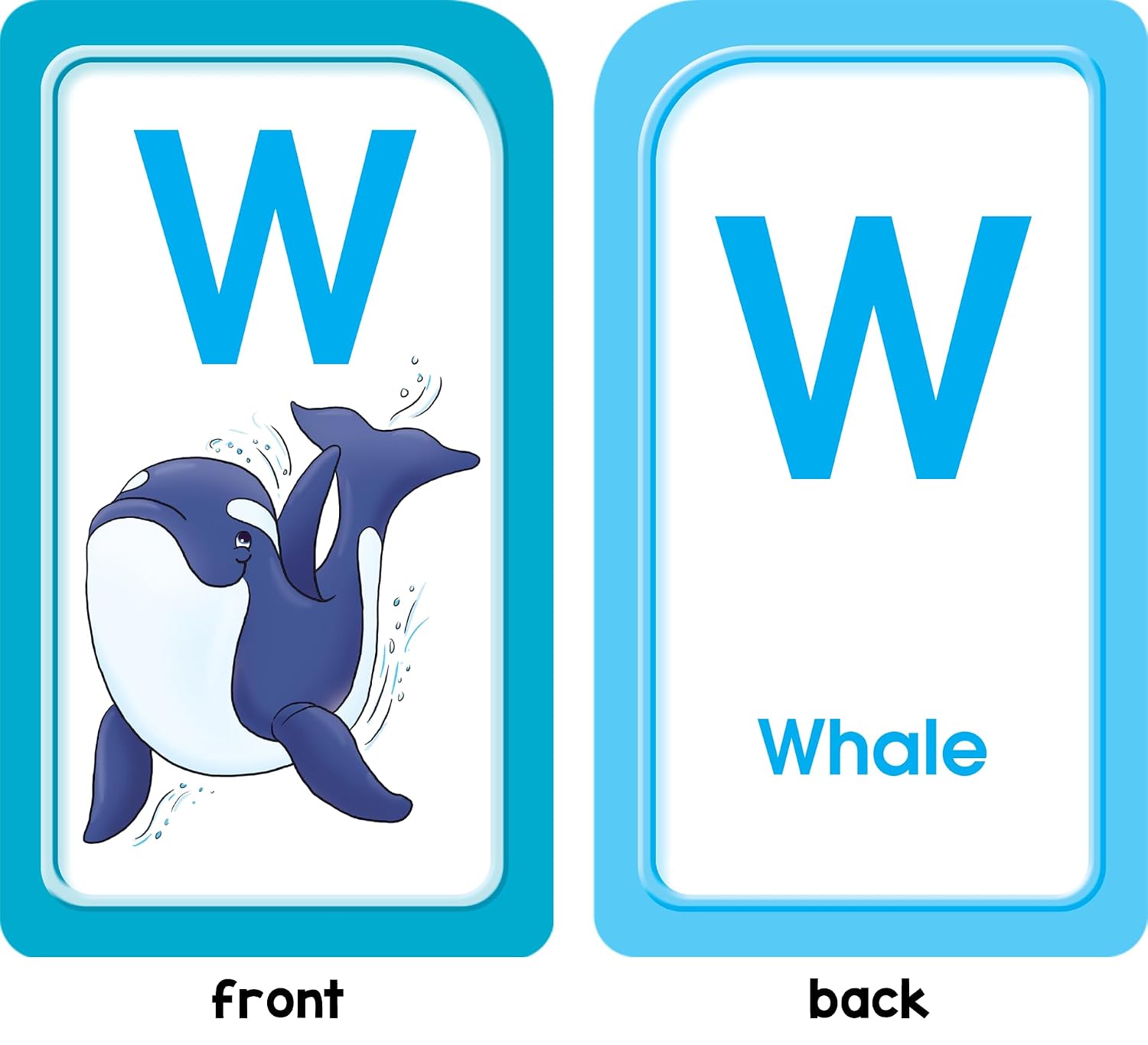 School Zone Alphabet Match Flash Cards: 56 Cards, Preschool, Kindergarten, ABC's, Letters, Matching, Beginning Sounds, Letter-Picture Recognition, Ages 4+ - Image 7