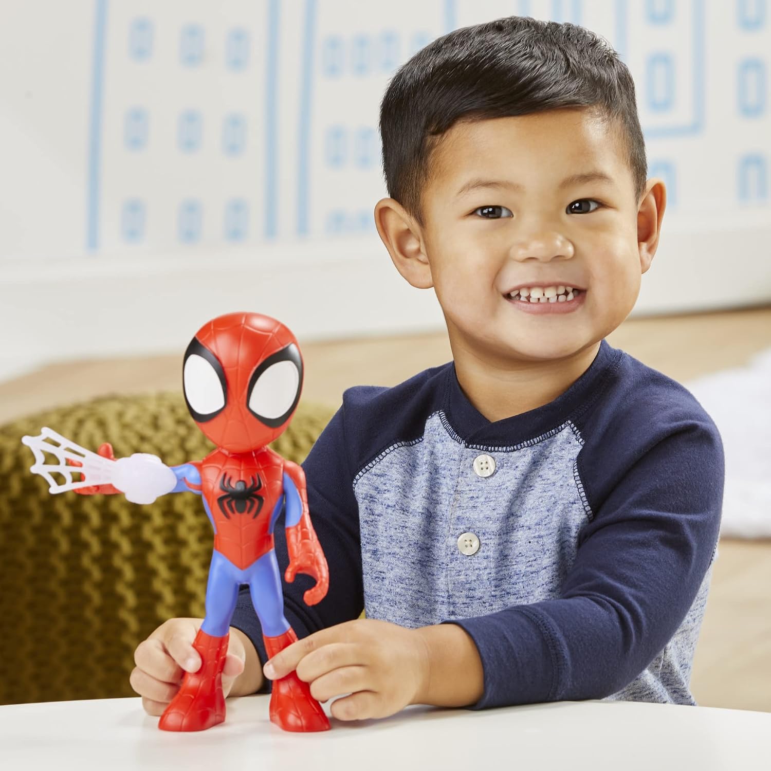 Spidey and his Amazing Friends Supersized Hero Multipack, 3 Large Action Figures, Marvel Preschool Super Hero Toy, Ages 3 and Up, 9 Inches (Amazon Exclusive) - Image 11
